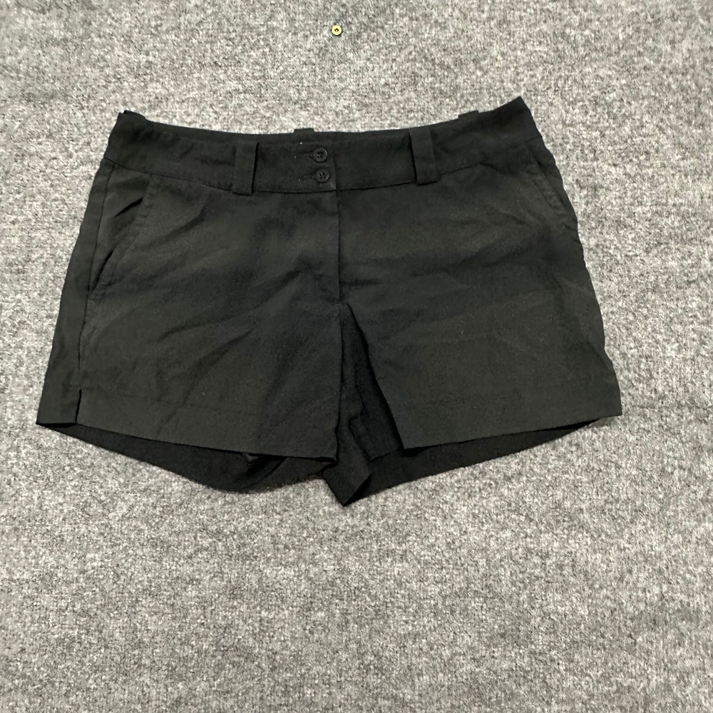 Nike Golf Shorts Womens Size 10 Black Performance Athletic Stretch Activewear